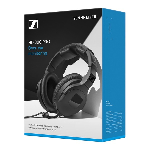 sennheiser hd 300 pro closed precision headphones